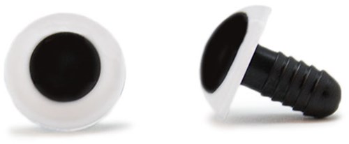 Safety Eyes White 15mm per pair