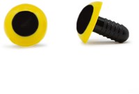 Safety Eyes Yellow 15mm per pair