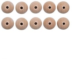 Wooden Beads Set 10 Pieces