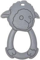 Go Handmade Teething Ring Sheep Gray