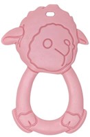 Go Handmade Teething Ring Sheep Old Rose