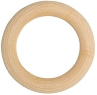 Go Handmade Wooden Rings Ø 75 mm (1 piece)