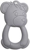 Go Handmade Teether Bear Grey