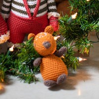 Crochet Pattern Santa Claus with Reindeer-3