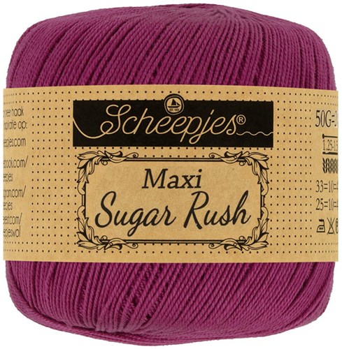 Scheepjes Maxi Sugar Rush 128 Tyrian Purple