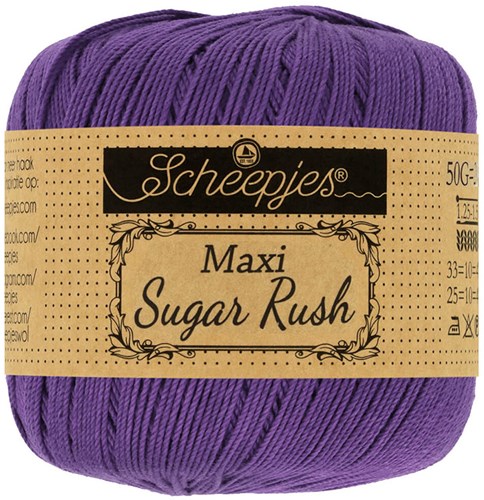 Scheepjes Maxi Sugar Rush 521 Deep Violet