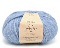 Drops Air Uni Colour 16 Blue