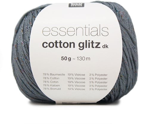 Rico Essentials Cotton Glitz DK 16 Olive-Grey