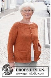 Knitting Pattern Drops Soft Tweed Cardigan
