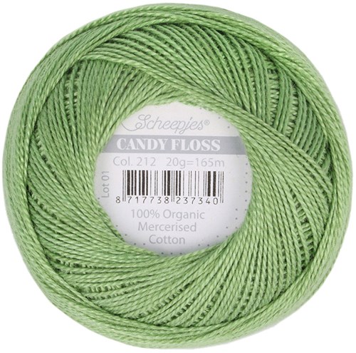 Scheepjes Candy Floss 212 Sage Green-2