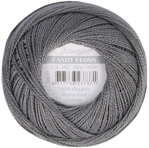 Scheepjes Candy Floss 242 Metal Grey-2