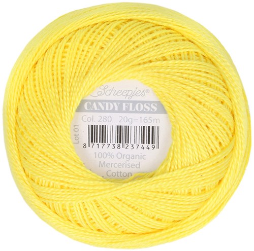 Scheepjes Candy Floss 280 Lemon-2