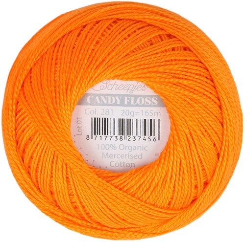 Scheepjes Candy Floss 281 Tangerine-2