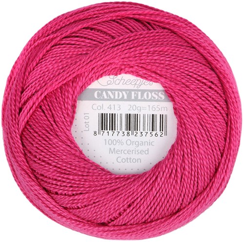 Scheepjes Candy Floss 413 Cherry-2