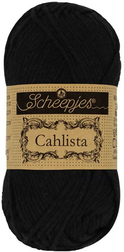 Scheepjes Cahlista 110 Jet Black