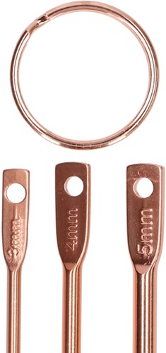 Yarnplaza Keychain Crochet Hook Set Rosé-2