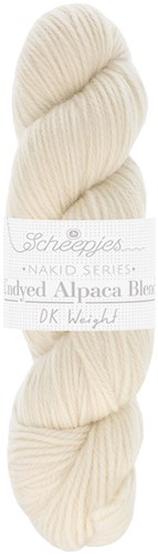 Scheepjes Nakid S. Undyed Alpaca Blend DK 4 White