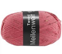 Lana Grossa Meilenweit 100 Tweed 175 Salmon Rose