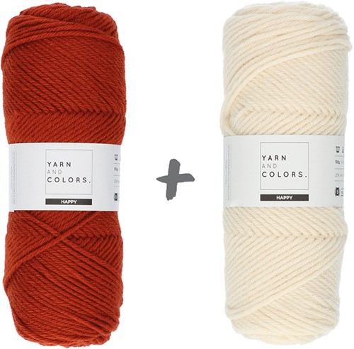 Dream Blanket 4.0 KAL Knitting Kit 17 Chestnut & Cream