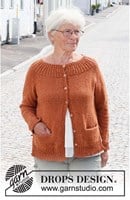 Knitting Pattern Drops Soft Tweed Cardigan-2