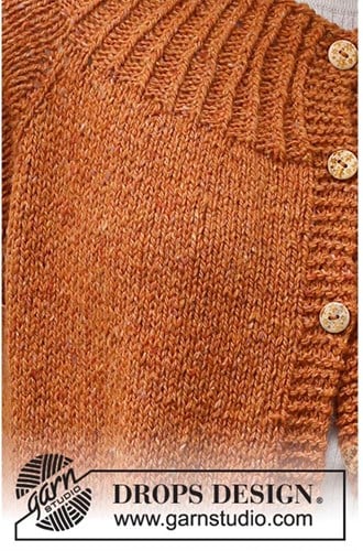 Breipatroon Drops Soft Tweed Vest