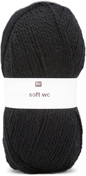 black aran wool
