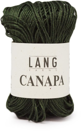 Lang Yarns Canapa 18 Dark Green