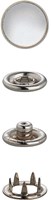 Prym Refill No-Sew Snap Fasteners Silver 10mm-2