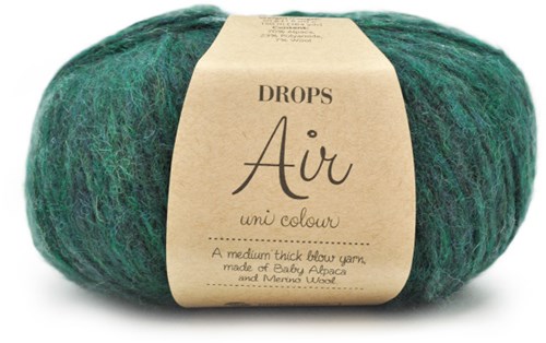 Drops Air Uni Colour 019 Forest-Green