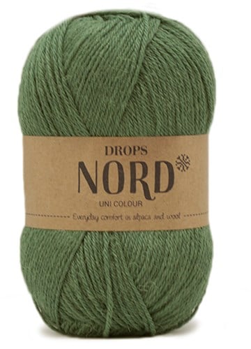 Drops Nord Uni Colour 19 Forest Green