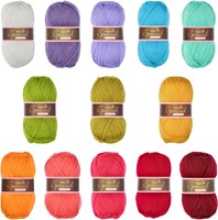 Temperature Table Runner CAL Crochet Kit 1 Rainbow