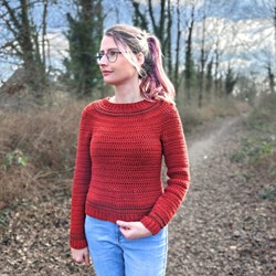 Oletta Sweater It's Annemade crochet kit