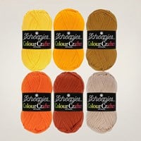 Scheepjes Colour Crafter Colour Pack 6x50g Clogs-2