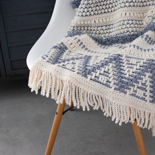Reversible Dream Blanket 3.0 CAL Crochet Kit 12 Khaki (Accent Colour)-2