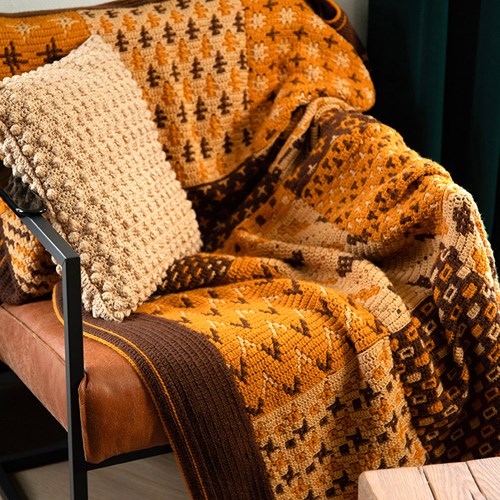 Patchwork Blanket Yarnkit - Without Pattern-2