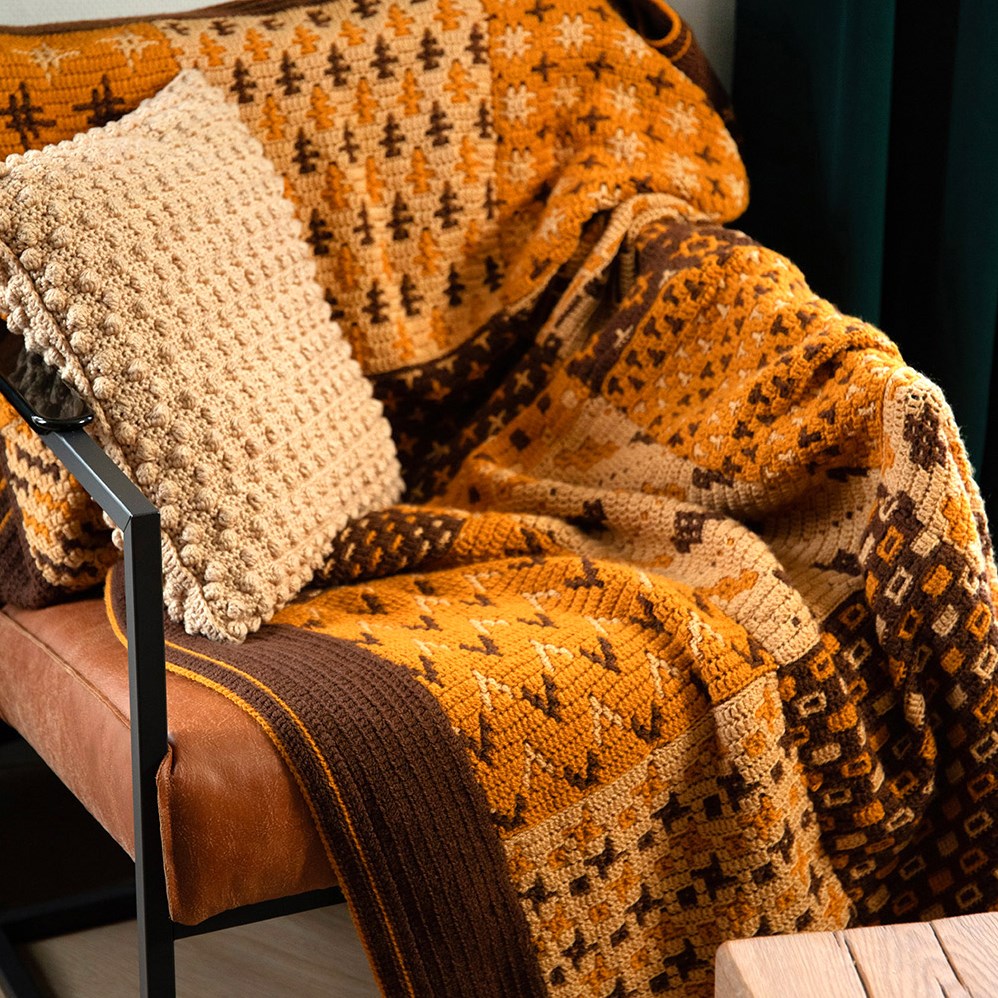 Crochet blanket patchwork cheap