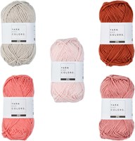 Yarn and Colors Block Blanket Crochet Kit 1-2