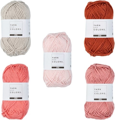 Yarn and Colors Block Blanket Crochet Kit 1-2