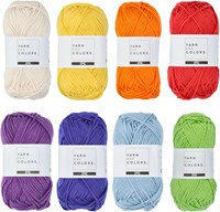 Yarn and Colors Rainbow Lamp Crochet Kit 1 Colorful-2