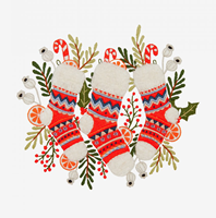 Embroidery Pattern Christmas Stockings