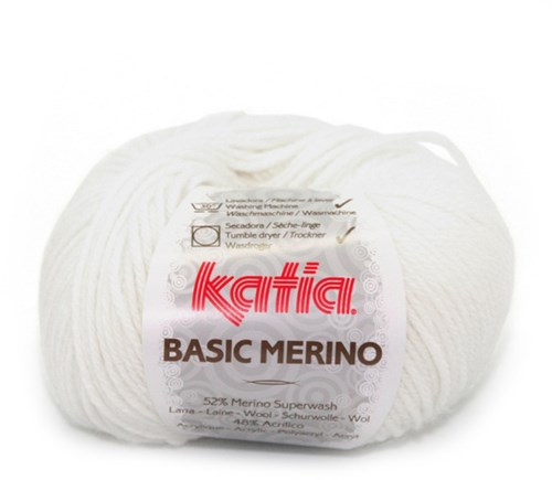 Katia Basic Merino 001 White