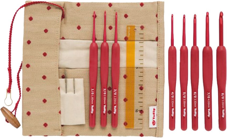 Tulip Etimo Red Crochet Hook Set –