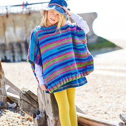 Stylecraft Merry Go Round XL Ponchos Knitting pattern