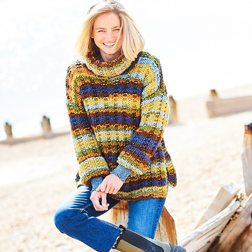 Stylecraft Merry Go Round XL Sweaters Knitting pattern