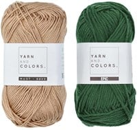 Yarn and Colors Shower Pouf Crochet Kit 088 Forest