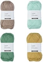 Yarn and Colors Favorite Clean Cloths Crochet Kit 073 Jade Gravel