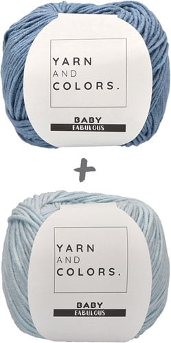 Baby Blanket Fabulous Gradient Crochet Kit 2 Blue