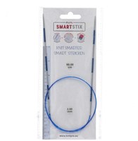 KnitPro Smartstix Fixed Circular Knitting Needles 60cm (Blue) 2.00 mm
