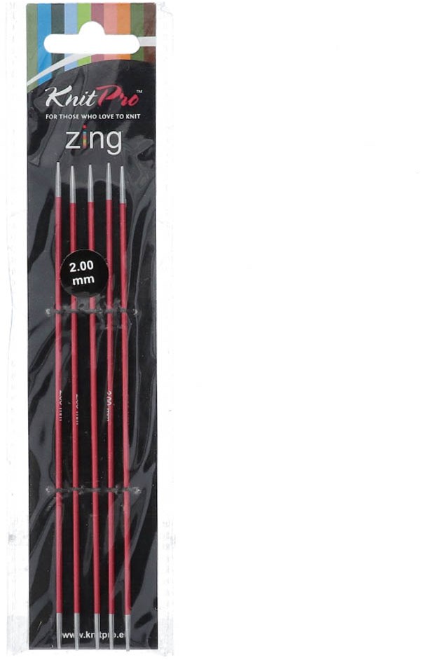 KnitPro Zing Sock Circular Knitting Needles 25cm 