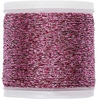 Rico Sticktwist Metallic Embroidery Thread No. 10 40m 313 Pink